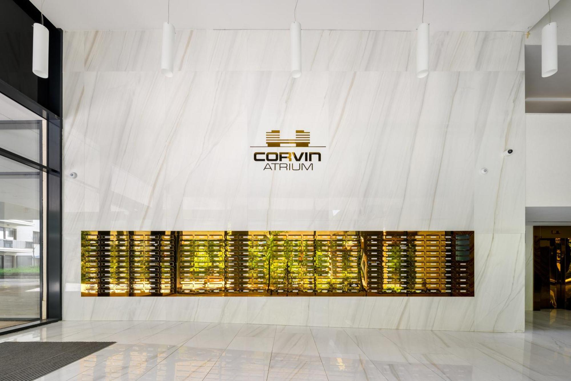 בודפשט Atrium Residence Deluxe Suite-Free Parking Garage Same Building מראה חיצוני תמונה